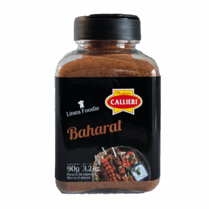 Baharat Callieri en especiero de 90g y envase de 500g.