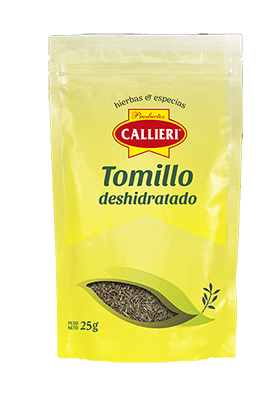 Tomillo triturado