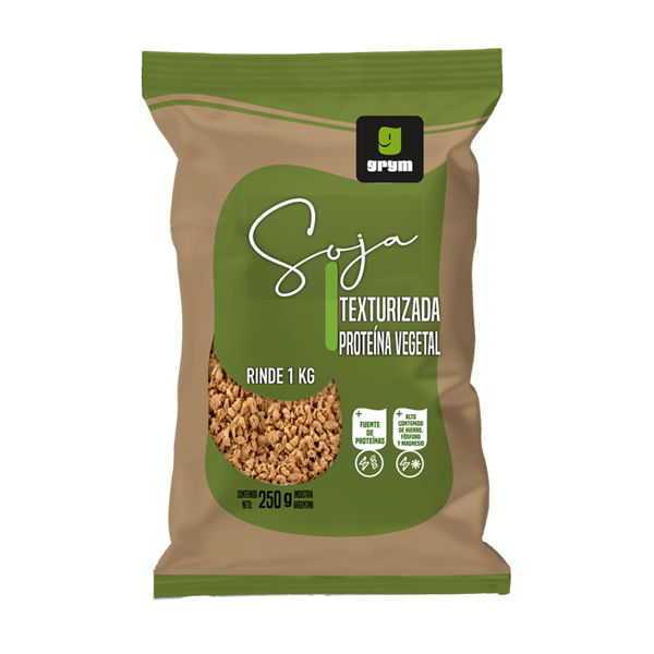 Soja Texturizada Grym – Envase de 250g