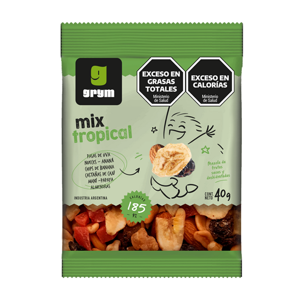 Mix Tropical Grym – Envase de 40g