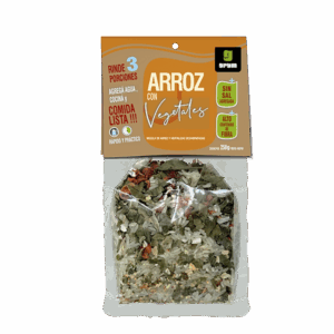 Arroz con vegetales - Grym
