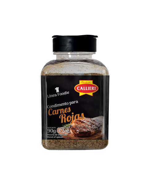 Condimento para carnes rojas